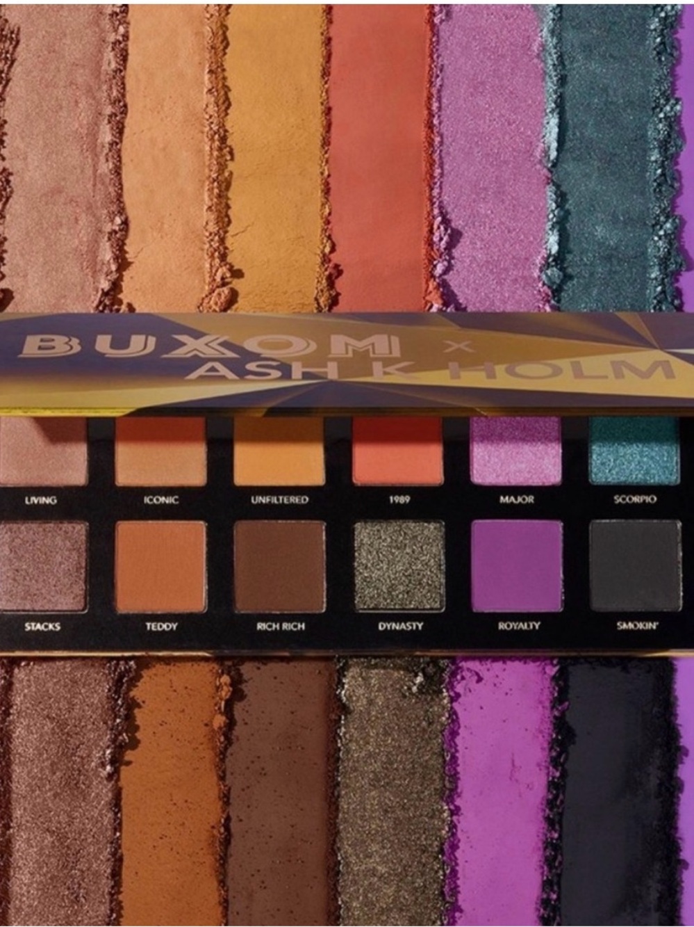 BUXOM Ash K Holm Eyeshadow Pallette